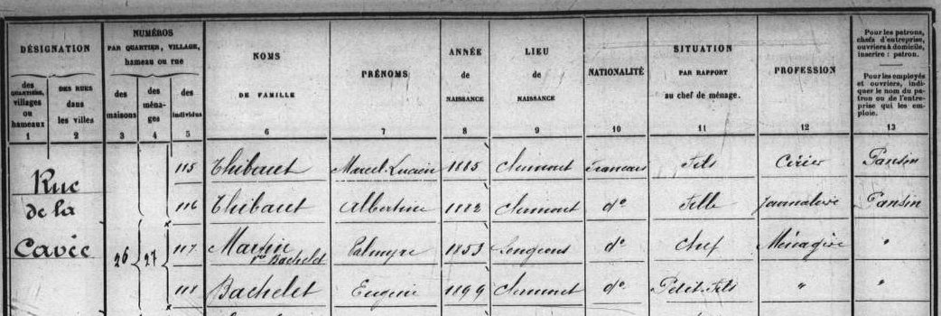 Recensement 1906